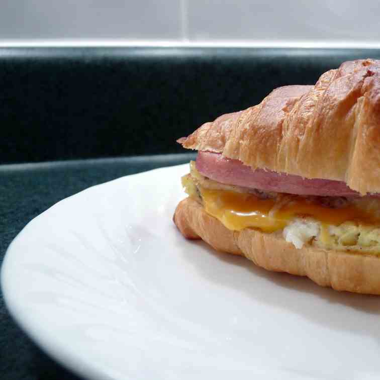 Croissant Breakfast Sandwiches
