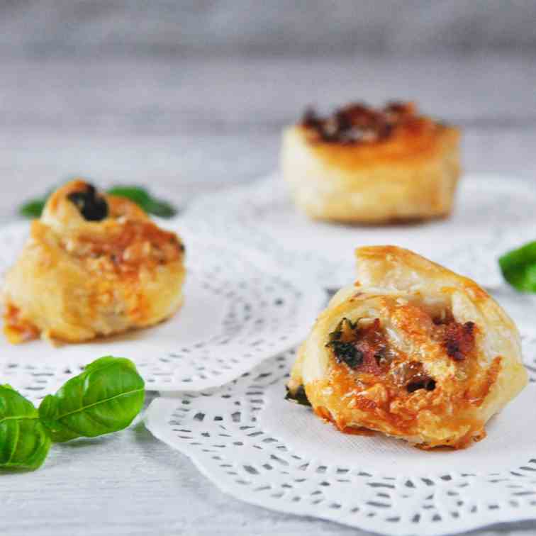 Puff pastry snacks