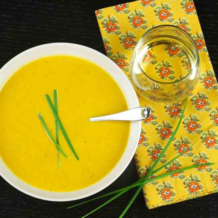 Spicy Carrot Ginger Soup