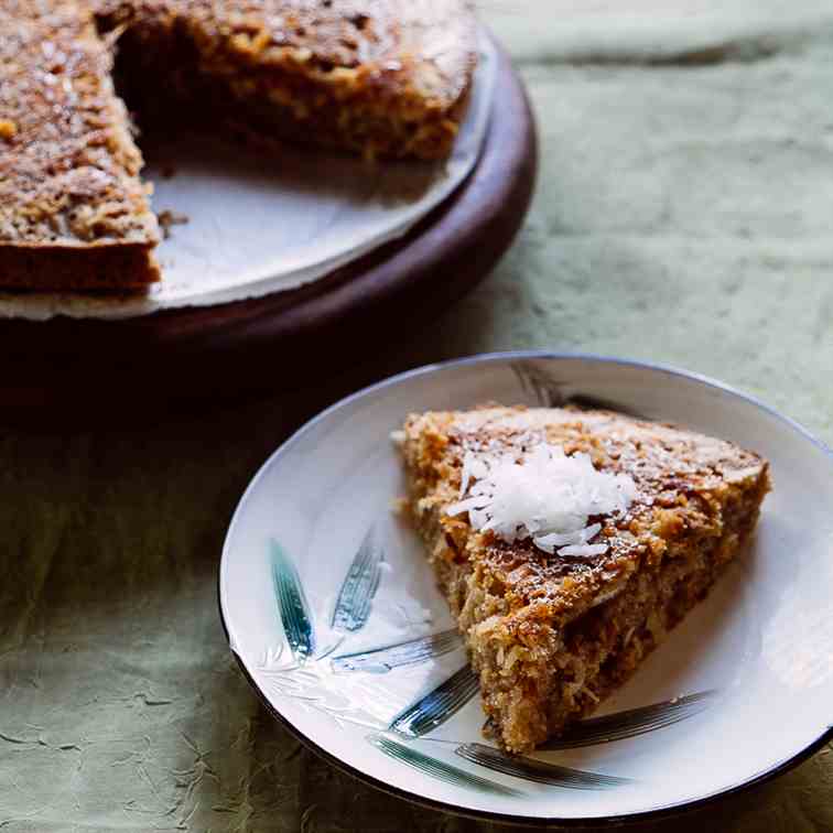 Coconut Tapioca Cake