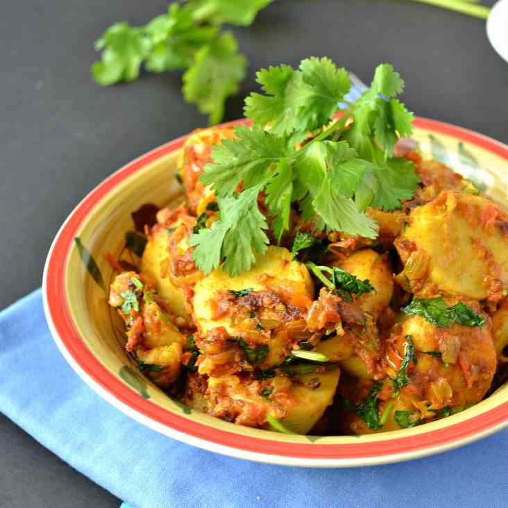 Arbi ki Sabji - Taro Root Vegetable