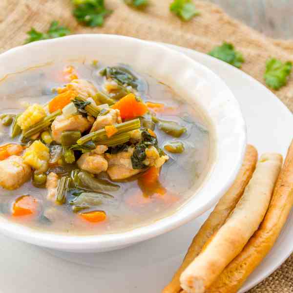 Super Healthy Chicken Soup