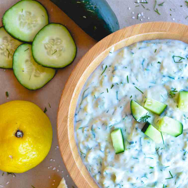 Vegan Tzatziki Sauce