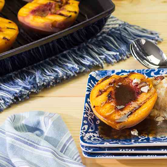 How To Pan Grill Peaches