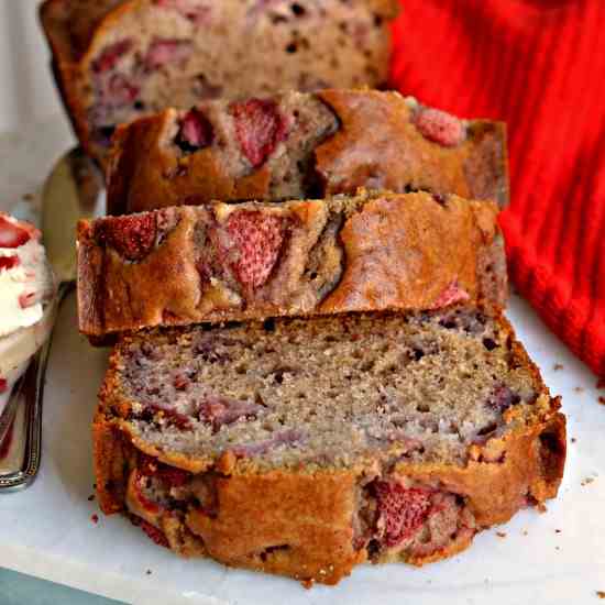 Strawberry Bread Whipped Strawberry Butter