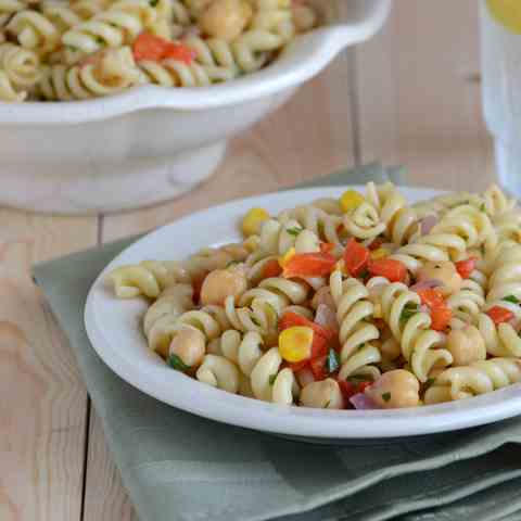 Succotash-Style Pasta Salad