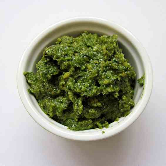 Mint and coriander pesto