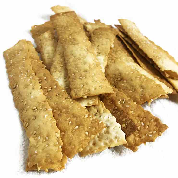 Sesame Seed Crackers