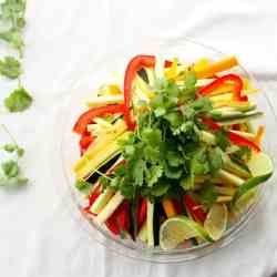Thai Zucchini Salad