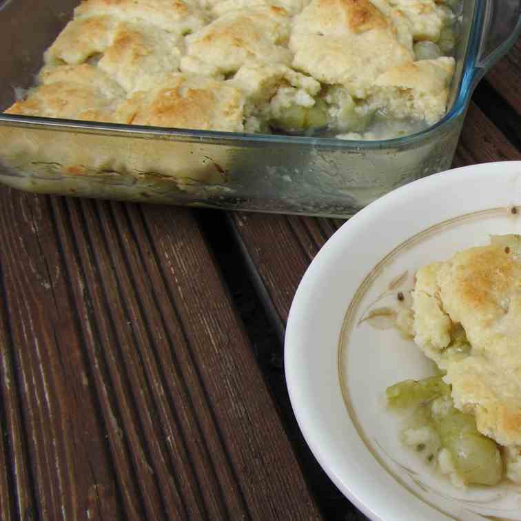 Gooseberry Cobbler