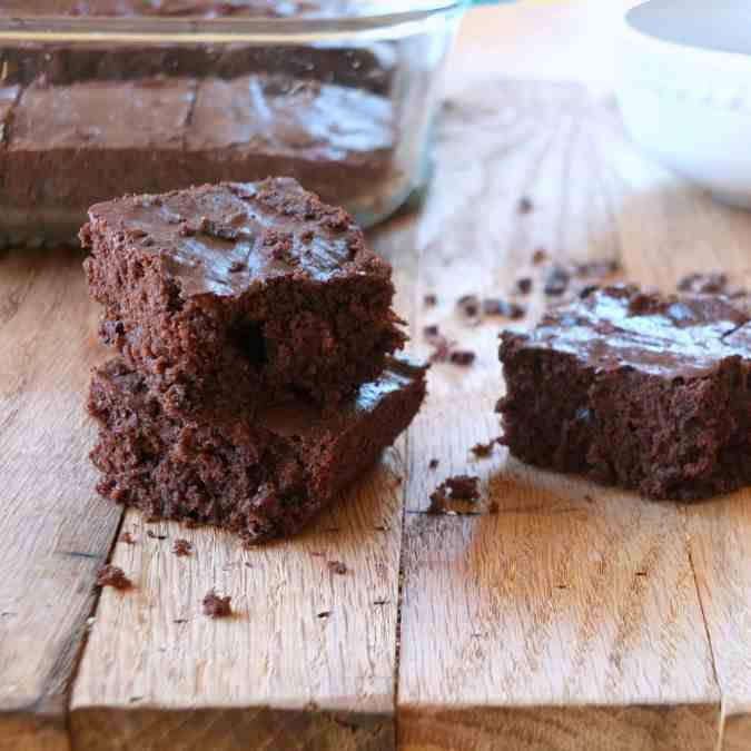 Cassava Flour Brownies