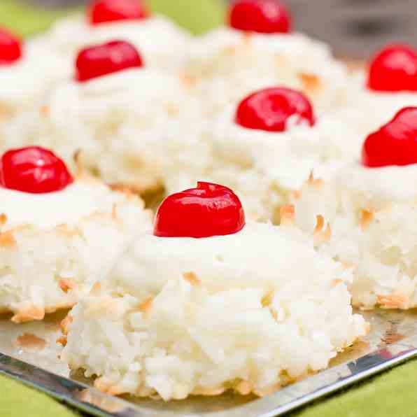 Cherry Limeade Macaroons