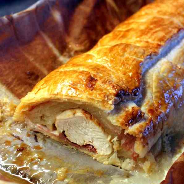 Chicken Breast Fillets in Puff Pastry