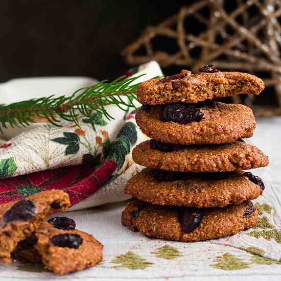 Cranberry Oat Cookies