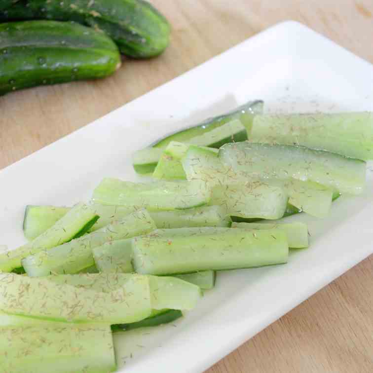 Sauteed Cucumbers