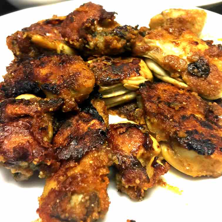 Goan Kalwa Fry - Pan Fried Oysters