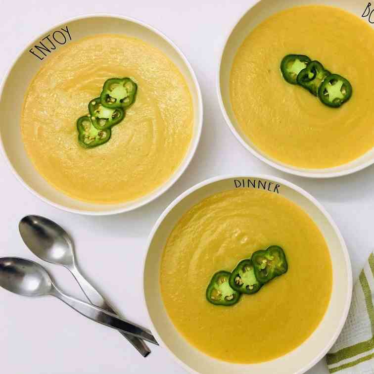 Dairy Free Jalapeno Popper Soup