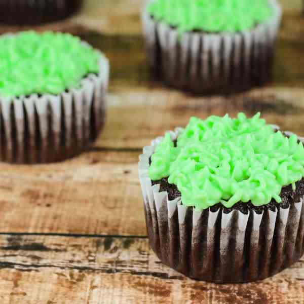 Chocolate Zucchini Cupcakes