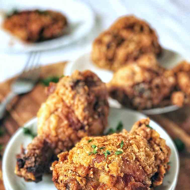Crispy Southern Buttermilk Fried Chicken
