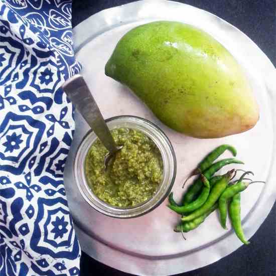 Raw Mango Mint Chutney