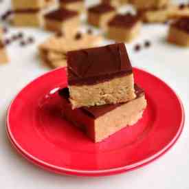 No-Bake Chocolate Peanut Butter Bars