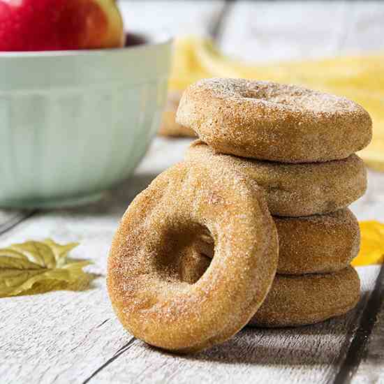 Apple Cider Baked Donuts 