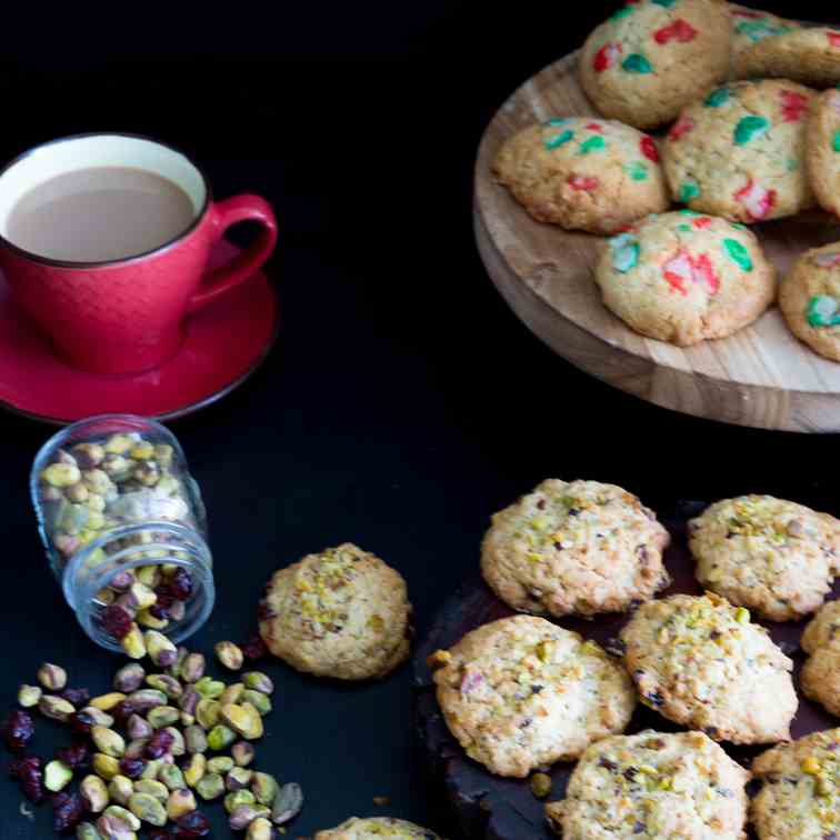 Cranberry Pistachio Cookies