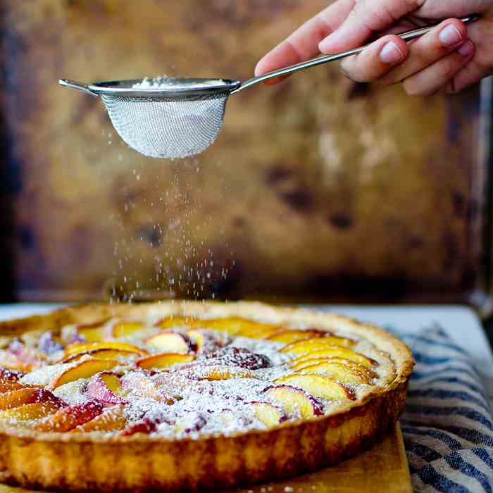 Peach Frangipane Tart