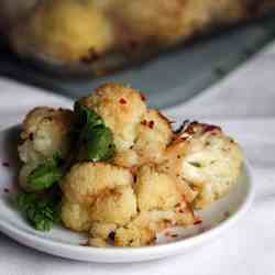 Roasted cauliflower