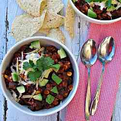 Turkey and Black Bean Chili