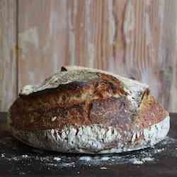 city bread, in white spelt