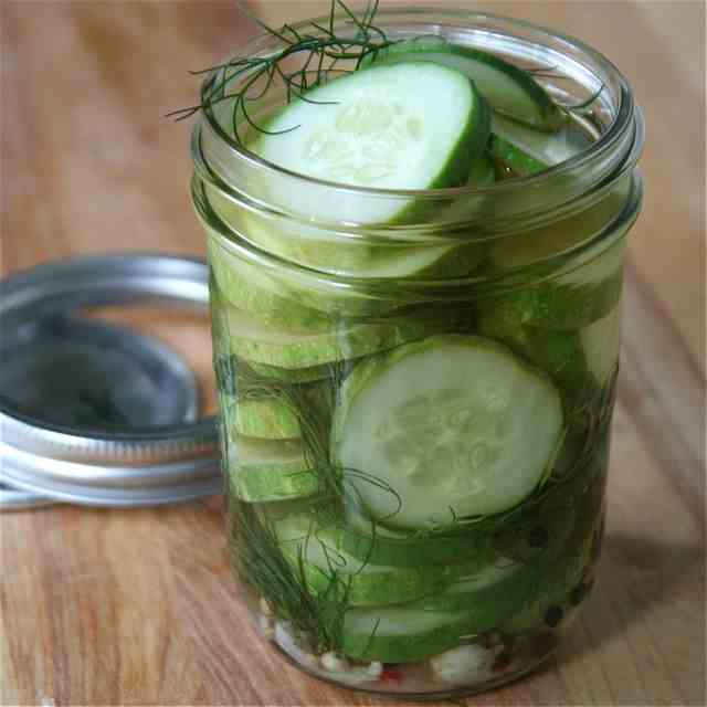 Refrigerator Dill Pickles