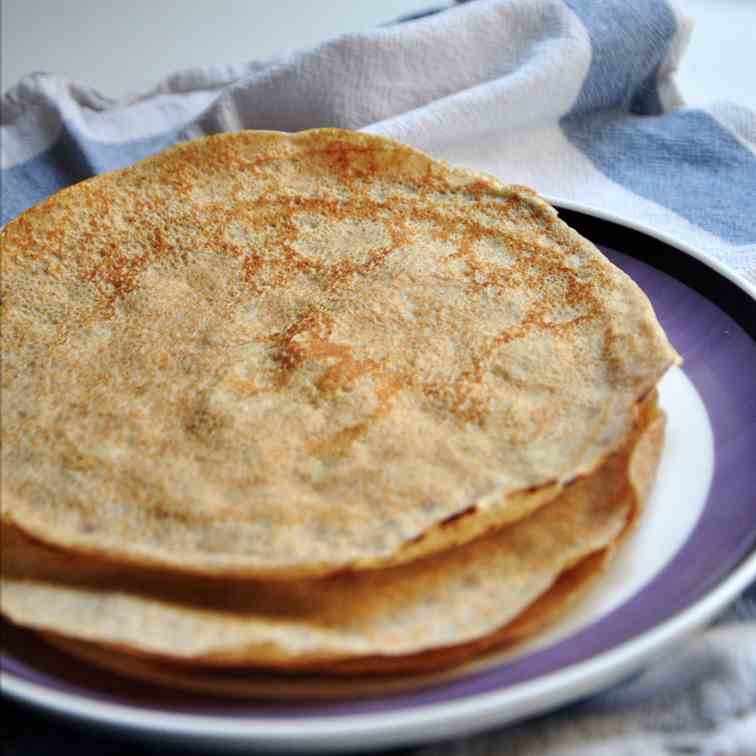 Healthy Spelt Crepes