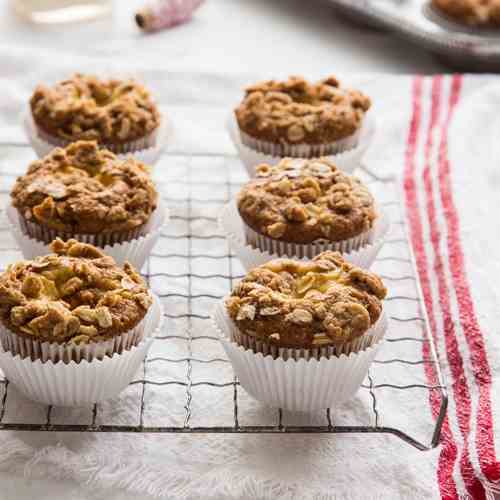 Pumpkin Applesauce Muffins