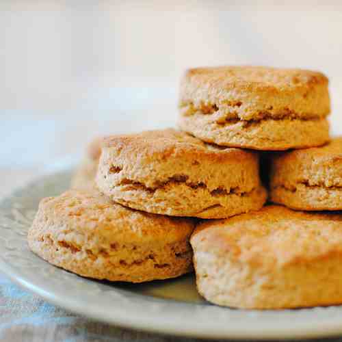 Whole Wheat Whipping Cream Biscuits