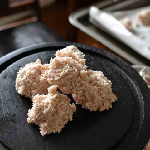 no-bake coconut macaroon