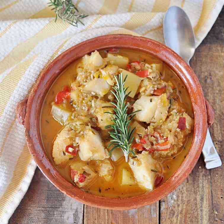 Spanish Cod and Potato Stew