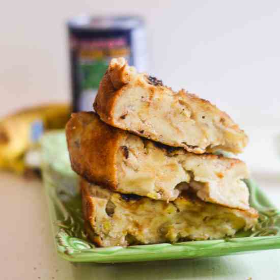 Baked Banana Cake (Banh Chuoi Nuong)-