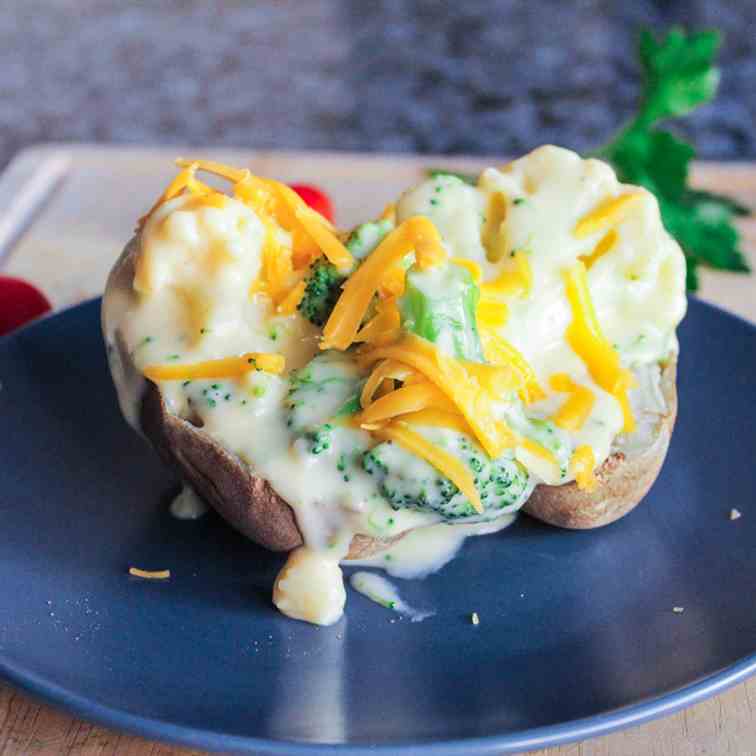 Cheesy Baked Potatoes