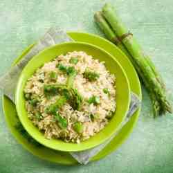 Asparagus Risotto