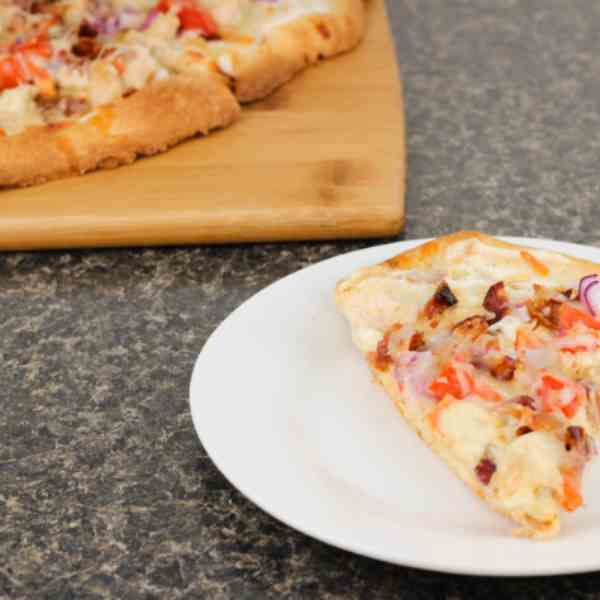 Chicken Bacon Ranch Pizza