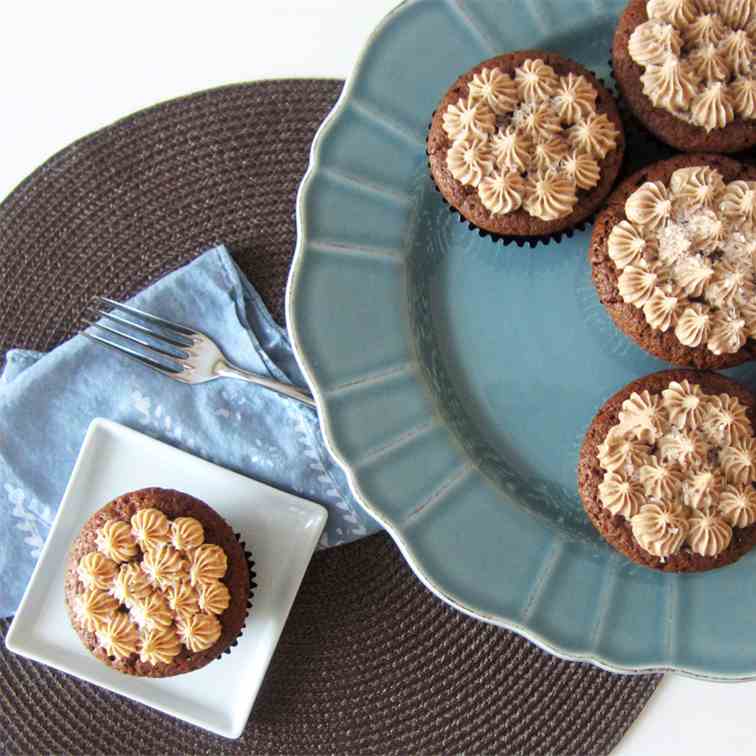 Chocolate Chai Cupcakes 