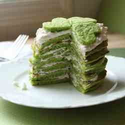 Green Velvet Pancakes