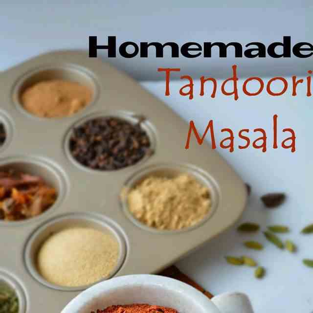 Homemade Tandoori masala 