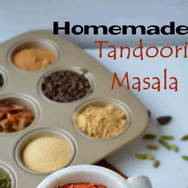 Homemade Tandoori masala