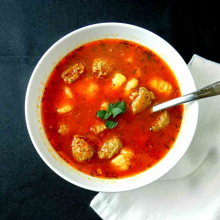 Sausage and Gnocchi Soup