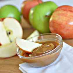 Caramel Peanut Butter Fruit Dip