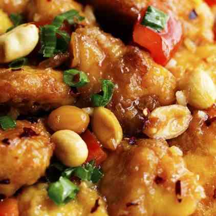 Baked Kung Pao Chicken