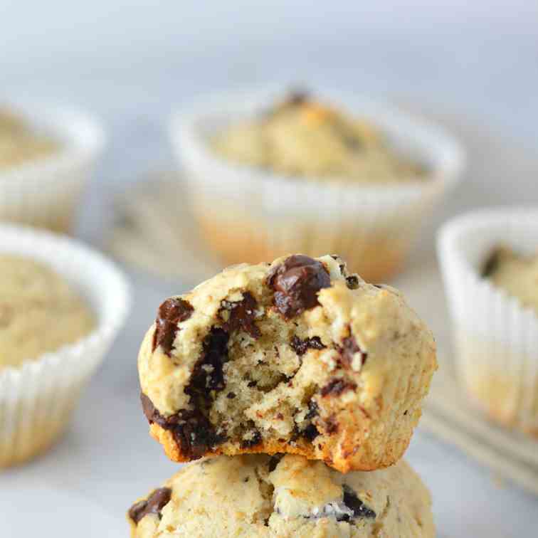 Chocolate Chip Oreo Muffins