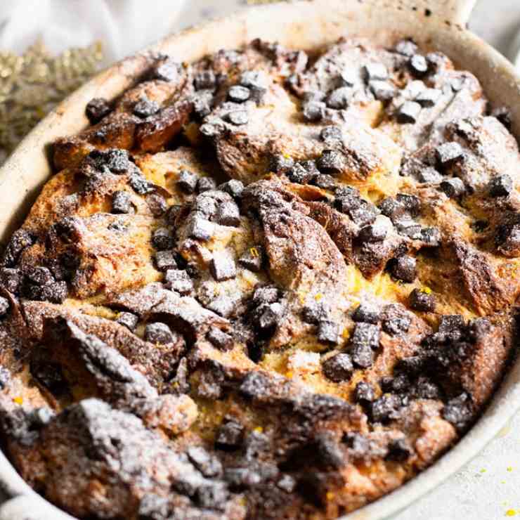 Panettone Bread Pudding